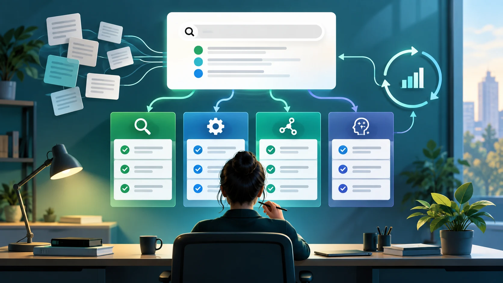 SEO operator turning search signals into prioritized, validated work