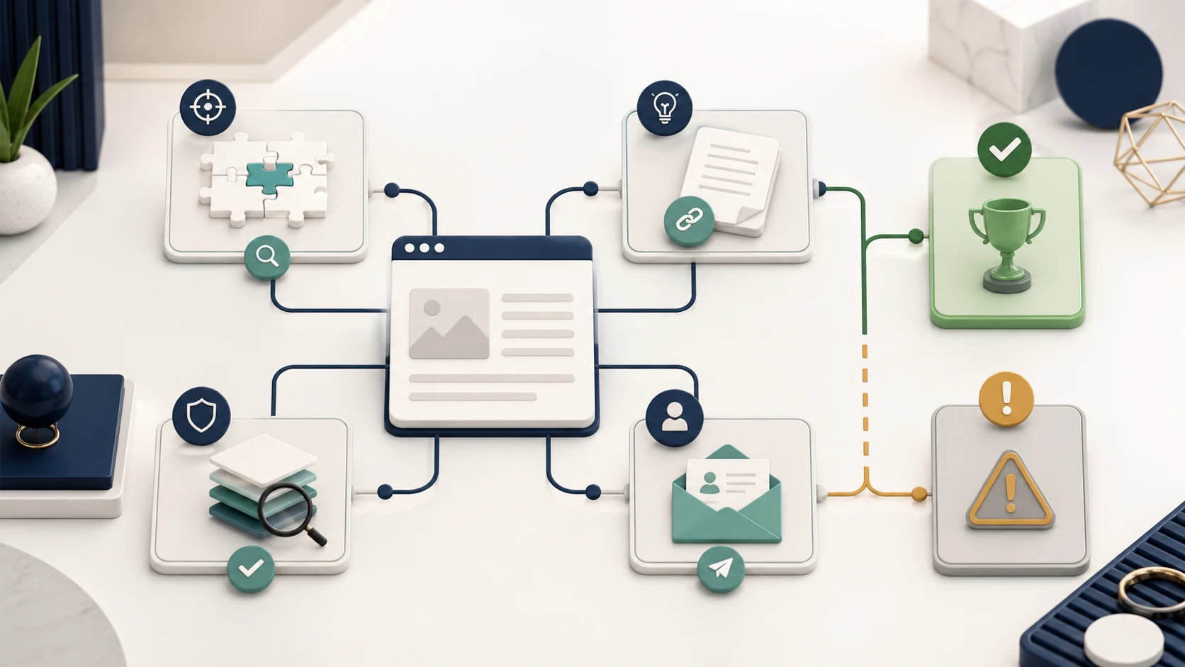Prospect qualification map for relevance, evidence, risk, and outreach readiness