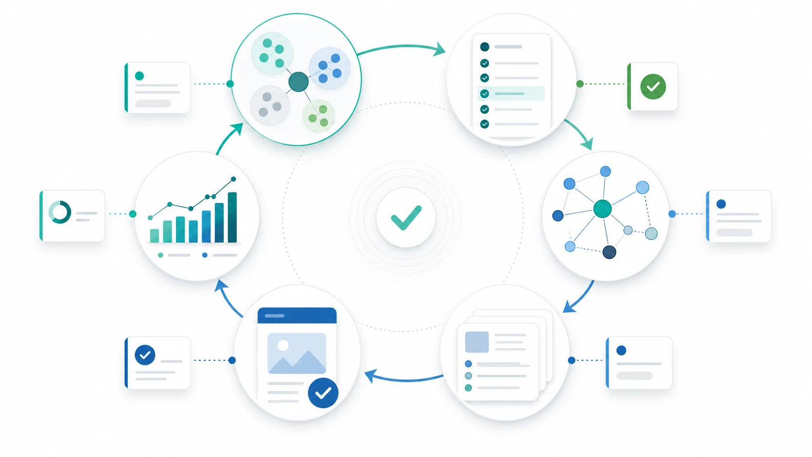 Validation loop for turning an SEO topical map into shipped content and measured fixes