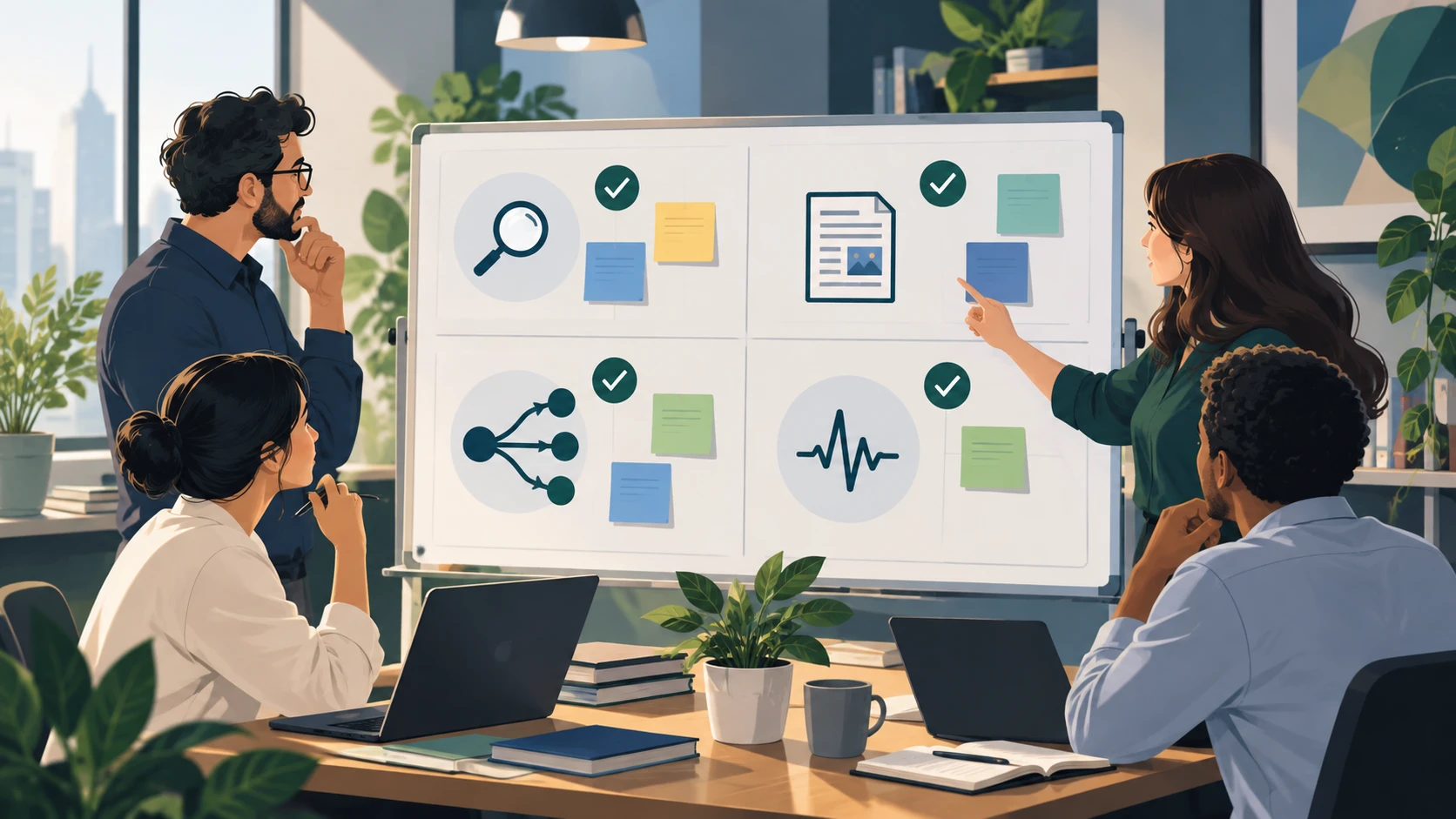 Top-of-funnel marketing decision review for page task, proof, route, and measurement
