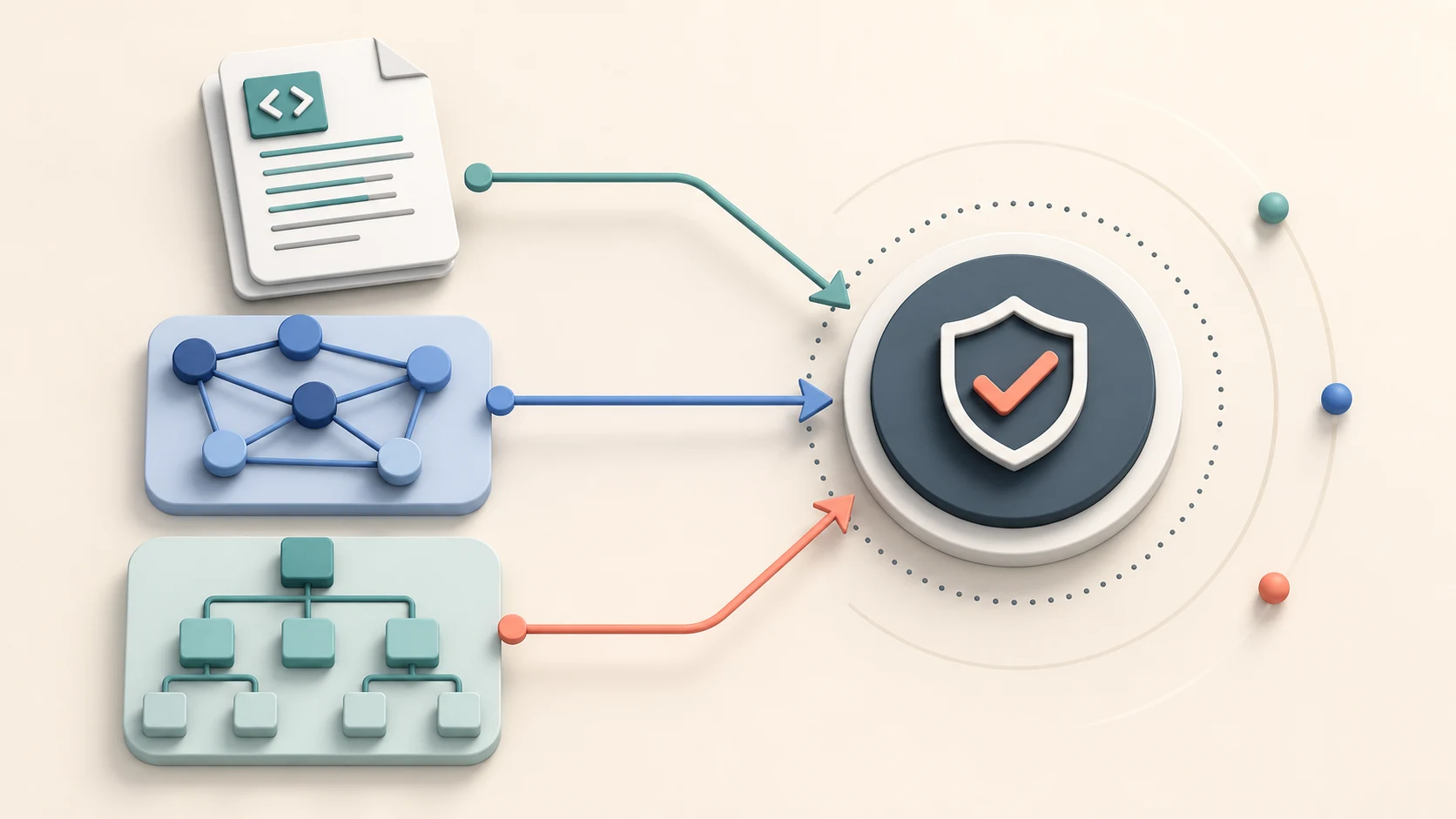 Canonical evidence chain connecting page source, links, and sitemap signals